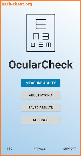 OcularCheck: Visual Acuity Exam screenshot