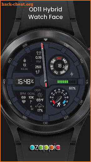 OD11 Hybrid Watch Face screenshot
