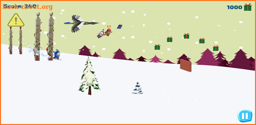 Oddbods skiing Adventure screenshot