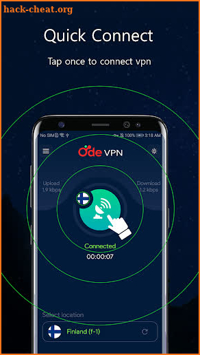 ODE VPN - Fast Free VPN Server & Secure VPN App screenshot