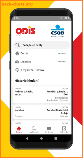 ODISapka screenshot