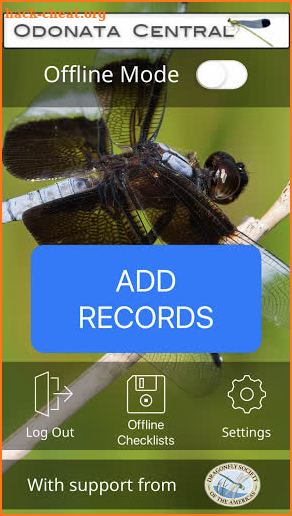 Odonata Central screenshot