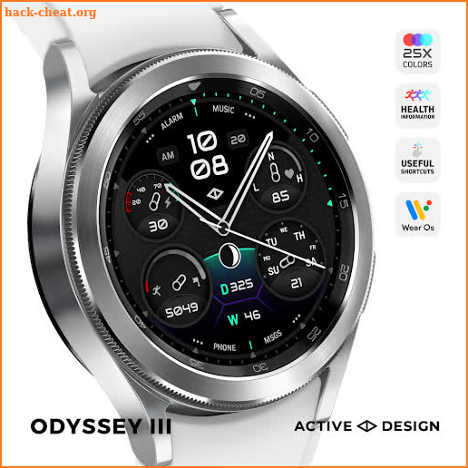 Odyssey 3: Hybrid Watch Face screenshot