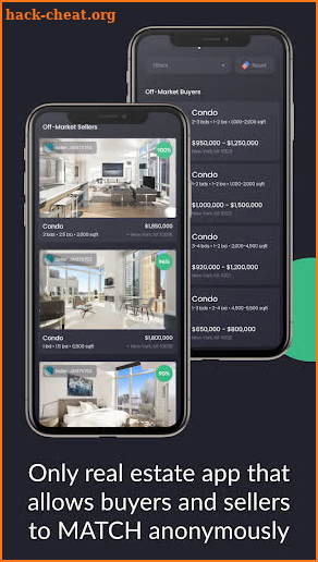 Off Market Real Estate: Buy or Sell With One Swipe screenshot
