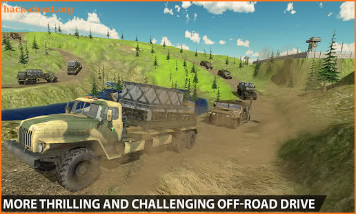 Off-Road Army Vehicle Transport Truck Driver 2019 screenshot