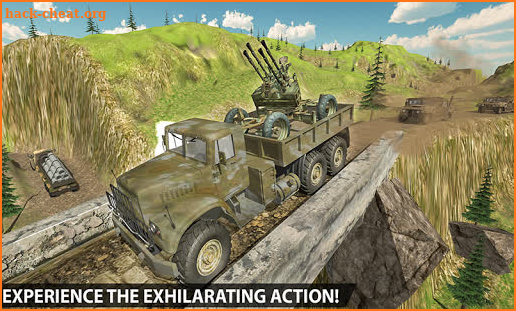 Off-Road Army Vehicle Transport Truck Driver 2019 screenshot