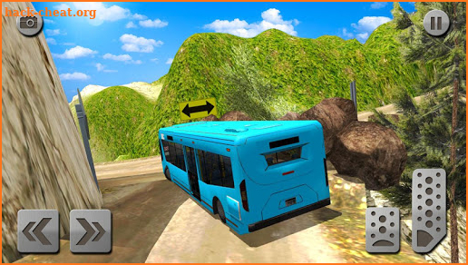 Off Road Bus Simultor 2019: 3D Coach Driver Game screenshot
