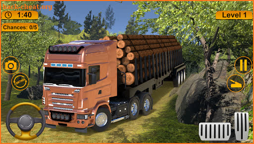 Off-road Cargo Truck Simulator screenshot