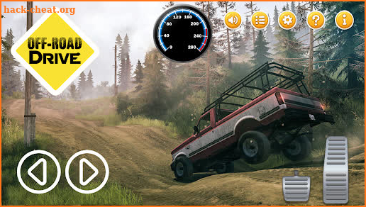 Off-road drive: Jeep Simulator screenshot