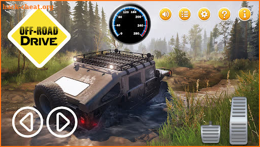 Off-road drive: Jeep Simulator screenshot