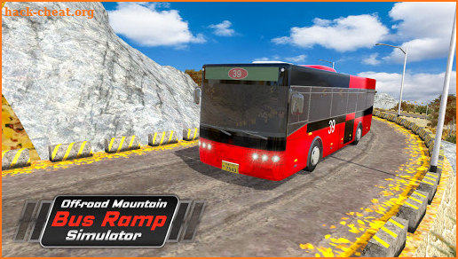 Off-road Mountain Bus Ramp Simulator screenshot
