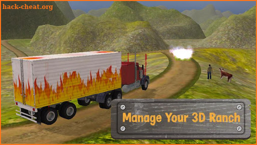 Off-Road Truck Driver Animal Transport Simulator screenshot