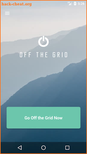 Off the Grid - Digital Detox screenshot