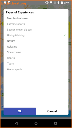 Offbeat.ai - Global travel search & automatic plan screenshot