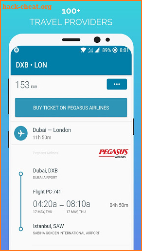 Offer Flights - Air Ticket Booking App screenshot