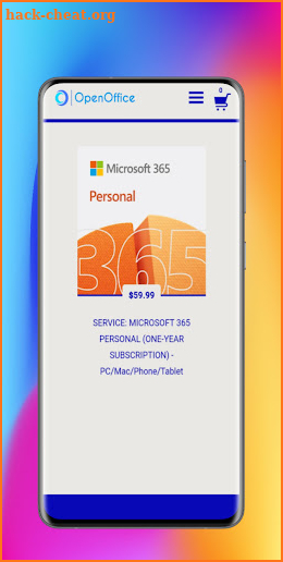 Office 365 screenshot