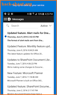 Office 365 Admin screenshot