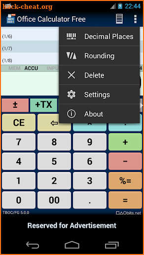 Office Calculator Free screenshot