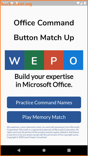 Office Command Button Match Up screenshot