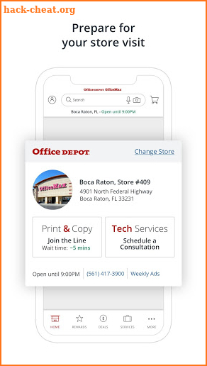 Office Depot®- Rewards & Deals on Office Supplies screenshot