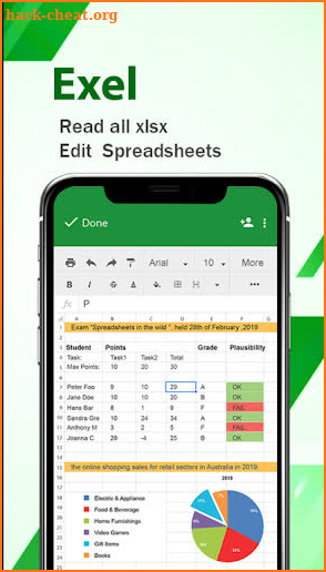 Office document - PDF, Slide, Excel, Word Reader screenshot