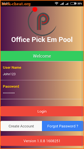 Office PickEm Pool screenshot
