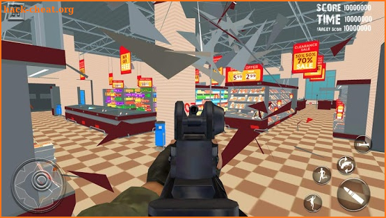 Office Smash Destruction Super Market Game Shooter screenshot