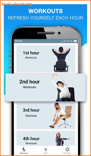 Office Workout - Exercises at Your Office Desk screenshot