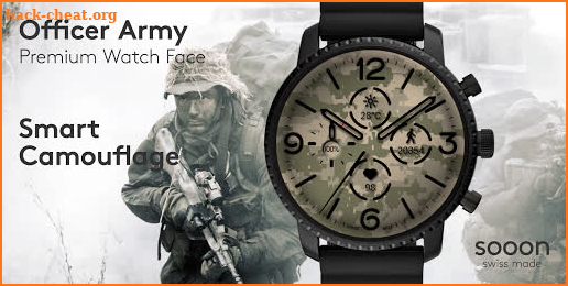 Officer Army Watch Face screenshot
