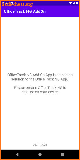 OfficeTrack NG Add on screenshot