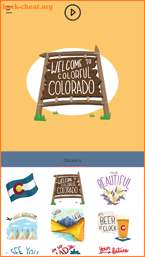 Official Colorado Stickers screenshot