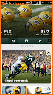 Official Green Bay Packers screenshot