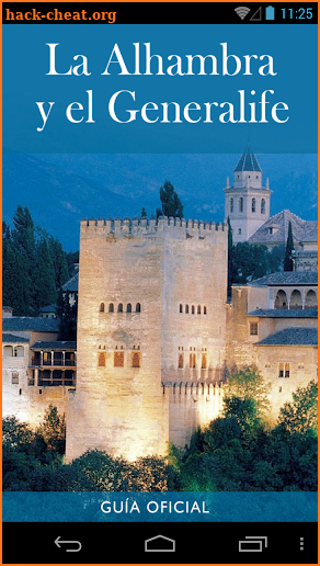 Official Guide La Alhambra screenshot