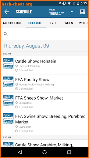 Official Iowa State Fair App screenshot
