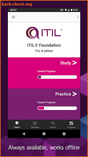 Official ITIL 4 Foundation App screenshot
