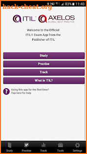 Official ITIL® Exam App screenshot