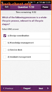Official ITIL® Exam App screenshot