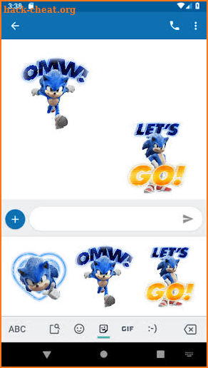 Official Sonic Movie Stickers for Gboard screenshot