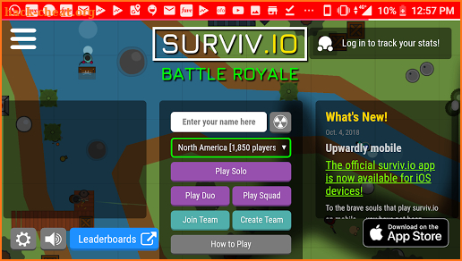 [OFFICIAL] Surviv.io 2D Battle Royale Game screenshot