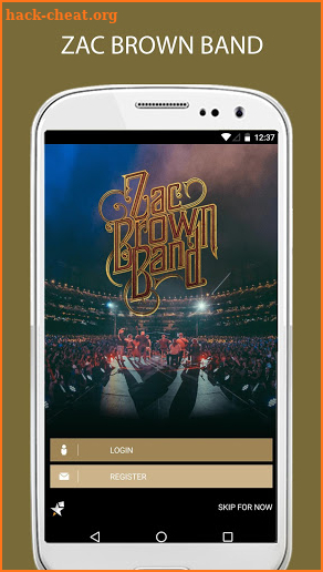 Official Zac Brown Band screenshot