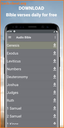 Offline Audio bible. KJV free audiobook mp3. screenshot