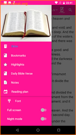 Offline Bible- Bible With Notebook Pro screenshot