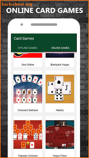 Offline Card Games - Solitaire | Gin Rummy | Poker screenshot