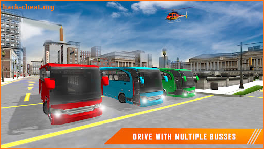 Offline City Bus Driving Games screenshot