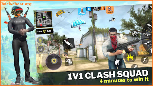 Offline Clash Squad Fire Game screenshot