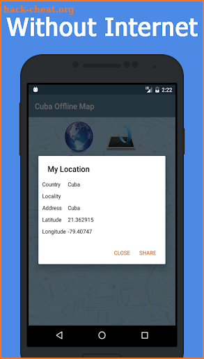 Offline Cuba Maps - Gps navigation that talks screenshot