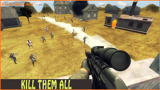 Offline Dead Target Zombie Warfare Shoot-Gun Game screenshot