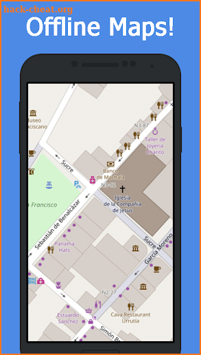 Offline Ecuador Maps - Gps navigation that talks screenshot