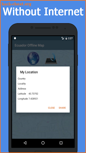 Offline Ecuador Maps - Gps navigation that talks screenshot