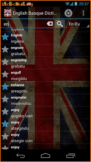 Offline English Basque Dict. screenshot
